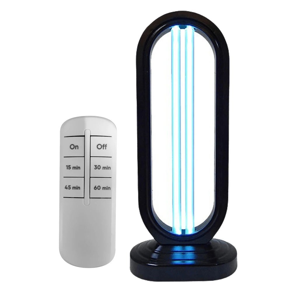 UVC Light Sanitizer with Remote Control – 3 - Speed Timer UV Disinfection Lamp for Home & Office, , Futures ETC