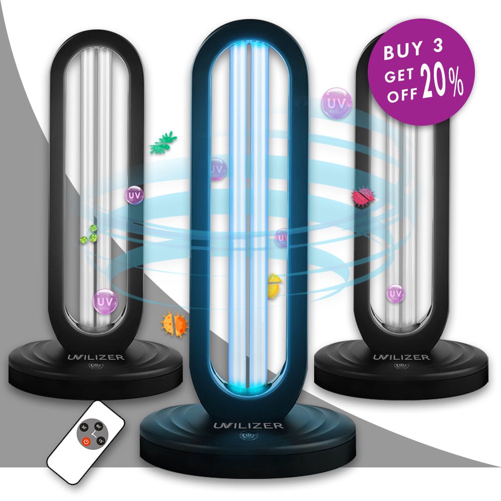 UVILIZER Tower - UV Light Sanitizer & Ultraviolet Lamp, UV Sanitizer, Futures ETC