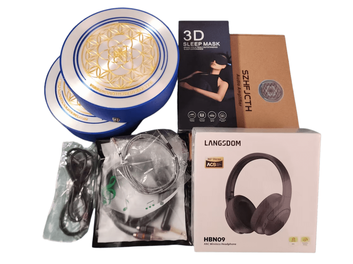 Vibroacoustic Therapy Bed DIY Sound Kit Attachments for Massage Table, VAT DIY KIT, Futures ETC