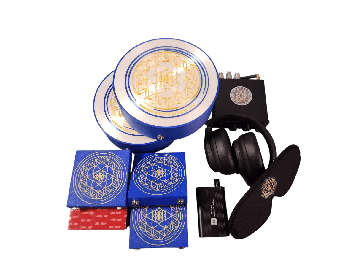 Vibroacoustic Therapy Bed DIY Sound Kit Attachments for Massage Table, VAT DIY KIT, Futures ETC