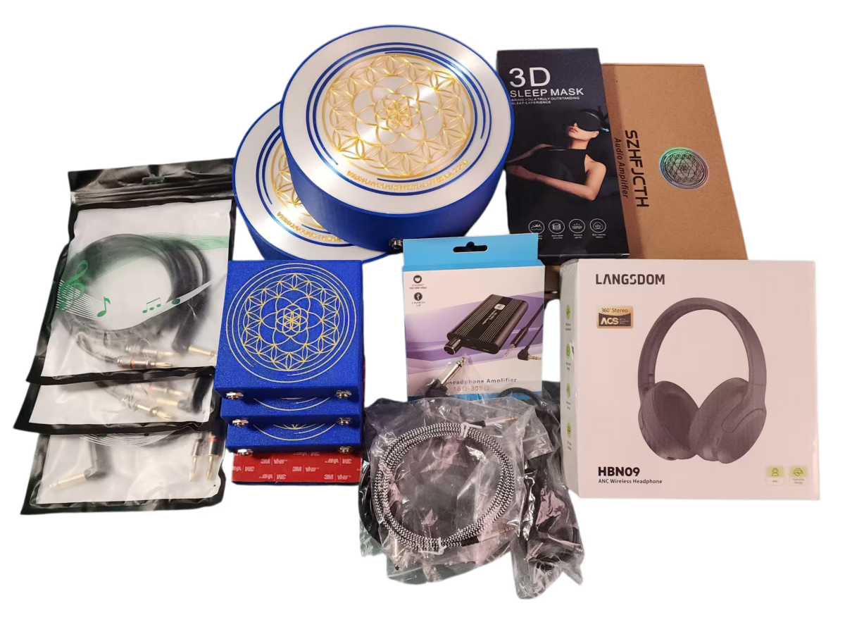 Vibroacoustic Therapy Bed DIY Sound Kit Attachments for Massage Table, VAT DIY KIT, Futures ETC