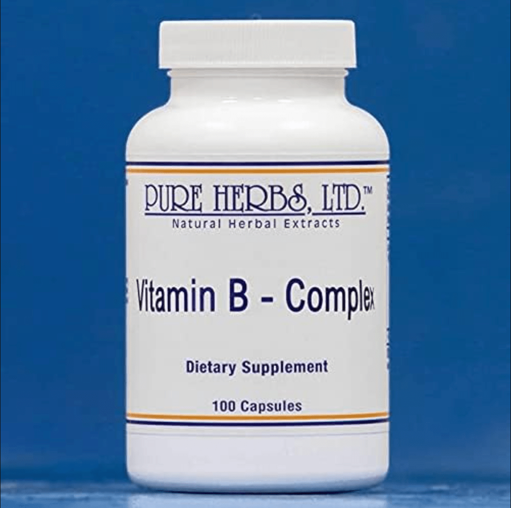 Vitamin B-Complex (Capsules 100 ct) – Energy, Nerve & Digestive Support, Tincture, Futures ETC