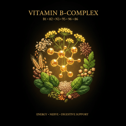Vitamin B - Complex (Capsules 100 ct) – Energy, Nerve & Digestive Support, Tincture, Futures ETC