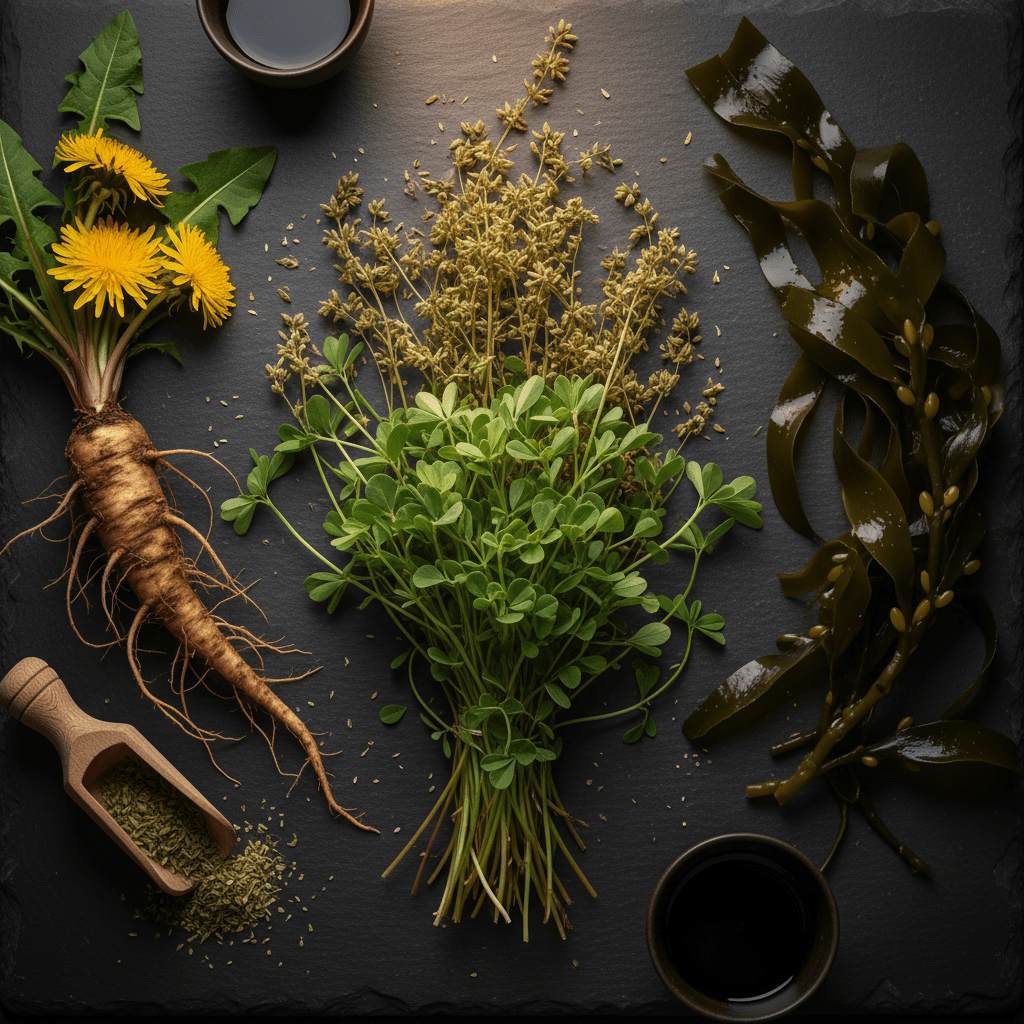VM - W – Vitamin, Mineral & Thyroid Support | Alfalfa, Dandelion Root & Kelp, Tincture, Futures ETC