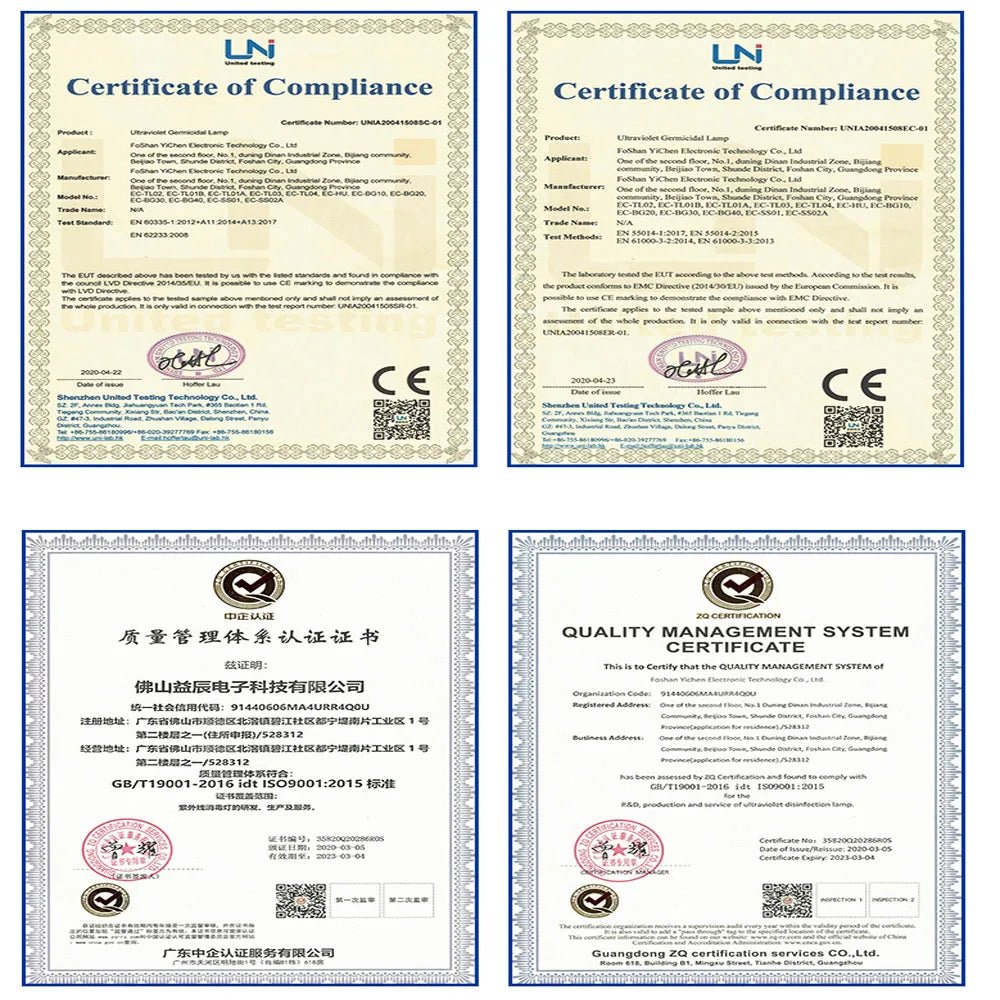 Vusum High - Power UV Germicidal Lamp – Ozone UVC Sterilization Light for Hospital, Office & Industrial Use, , Futures ETC