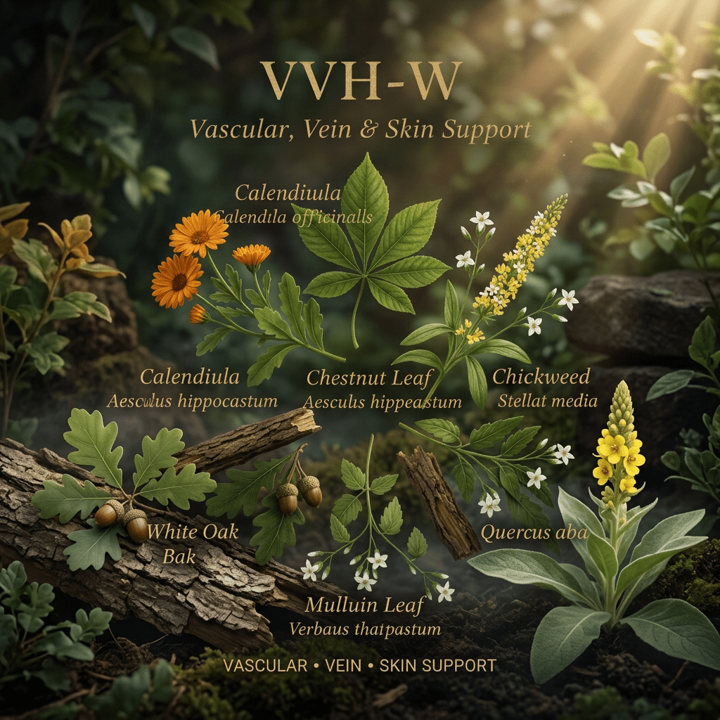 VVH-W editorial image in golden botanical light