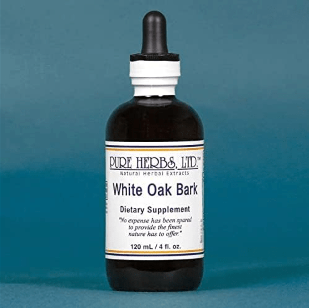 White Oak Bark (Quercus) – Astringent, Digestive & Anti-Inflammatory Support, Tincture, Futures ETC