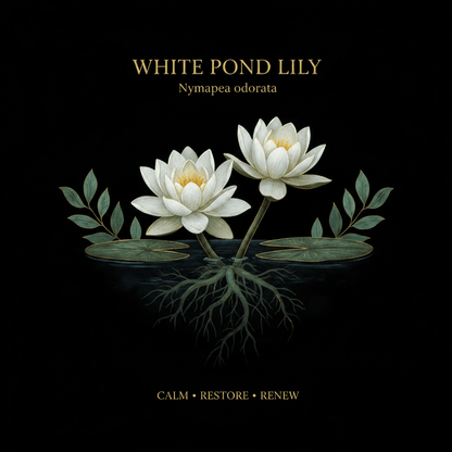 White Pond Lily (Nymphaea odorata) – Calming & Anti - Inflammatory Support, Tincture, Futures ETC