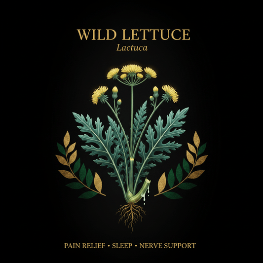 Wild Lettuce (Lactuca) – Pain Relief, Sleep & Nerve Support, Tincture, Futures ETC