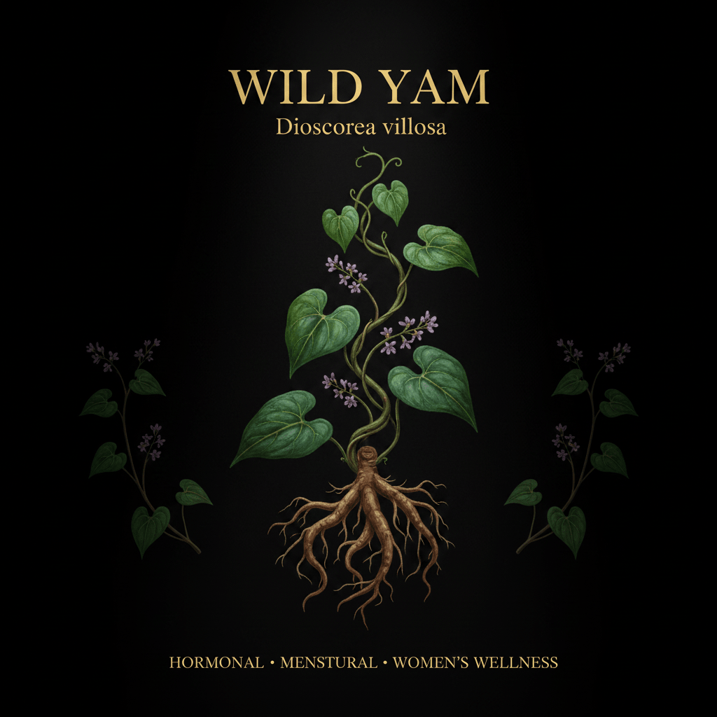 Wild Yam (Dioscorea villosa) – Hormonal Balance & Women's Wellness, Tincture, Futures ETC