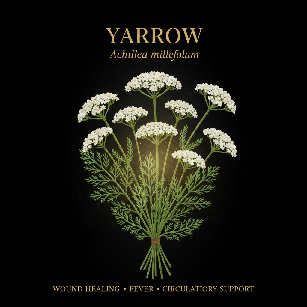 Yarrow (Achillea millefolium) – Circulatory, Anti - Inflammatory & Wound Healing Support, Tincture, Futures ETC
