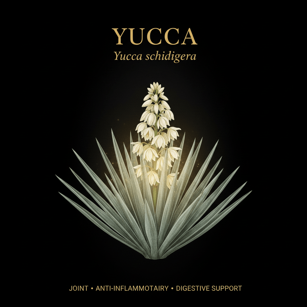 Yucca (Yucca schidigera) – Joint, Anti-Inflammatory & Digestive Support, Tincture, Futures ETC